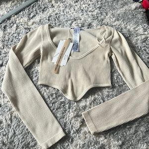 zara crop top